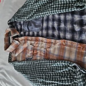 American Eagle flannel shirt size medium